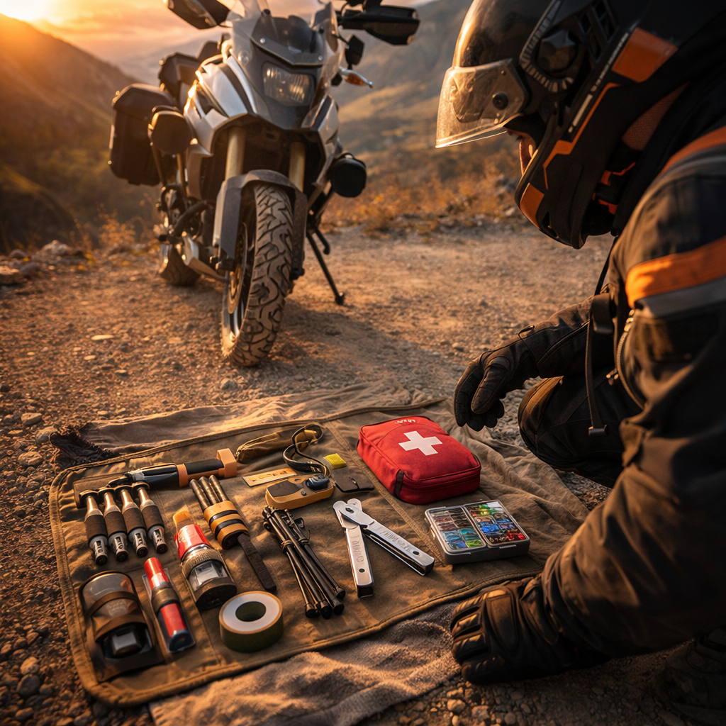 Yolda Kalma Korkusuna Son: Her Motorcunun Çantasında Bulunması Gereken 