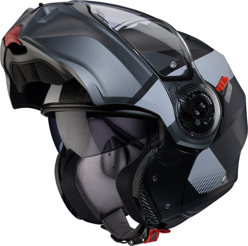 Duke Evo Indy Mat Siyah/Metalik Gri/Gri