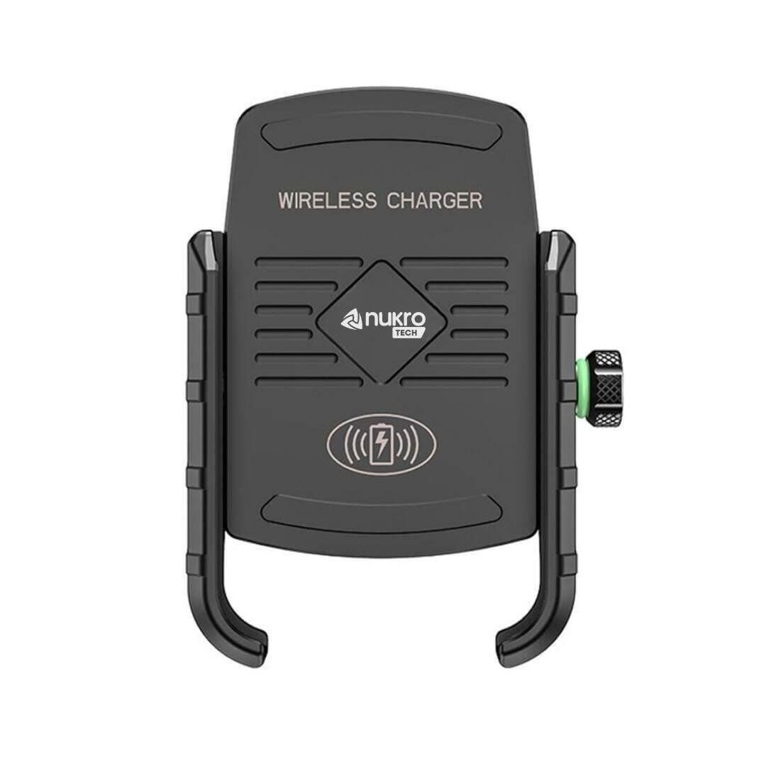 Nukrotech SF Wireless Şarjlı Motosiklet Telefon Tutucu