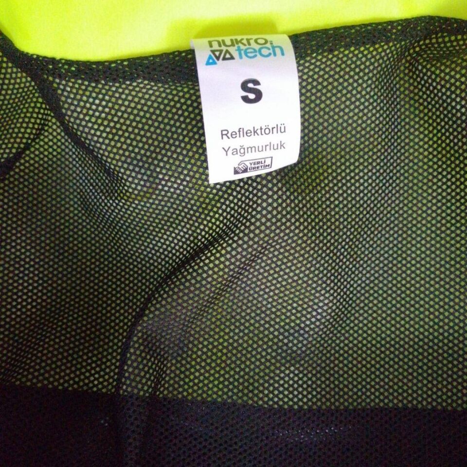 Nukrotech Astarlı PVC Yağmurluk
