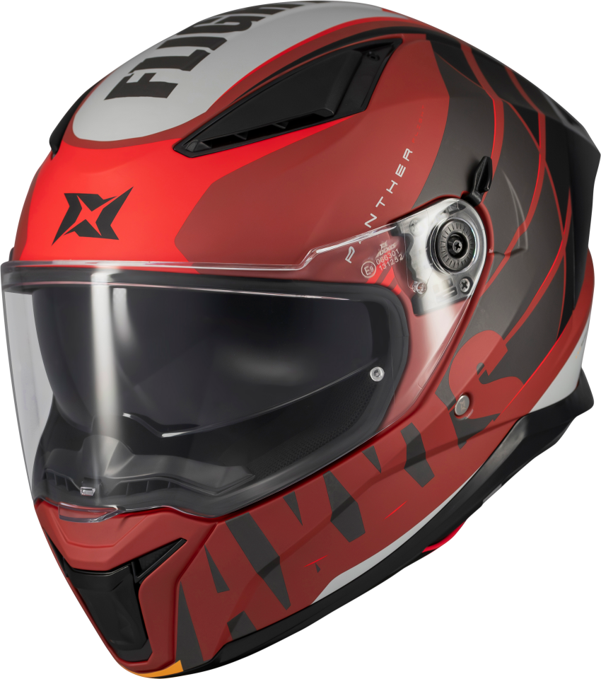 Axxis Panther Flight Mat/Kırmızı/Siyah