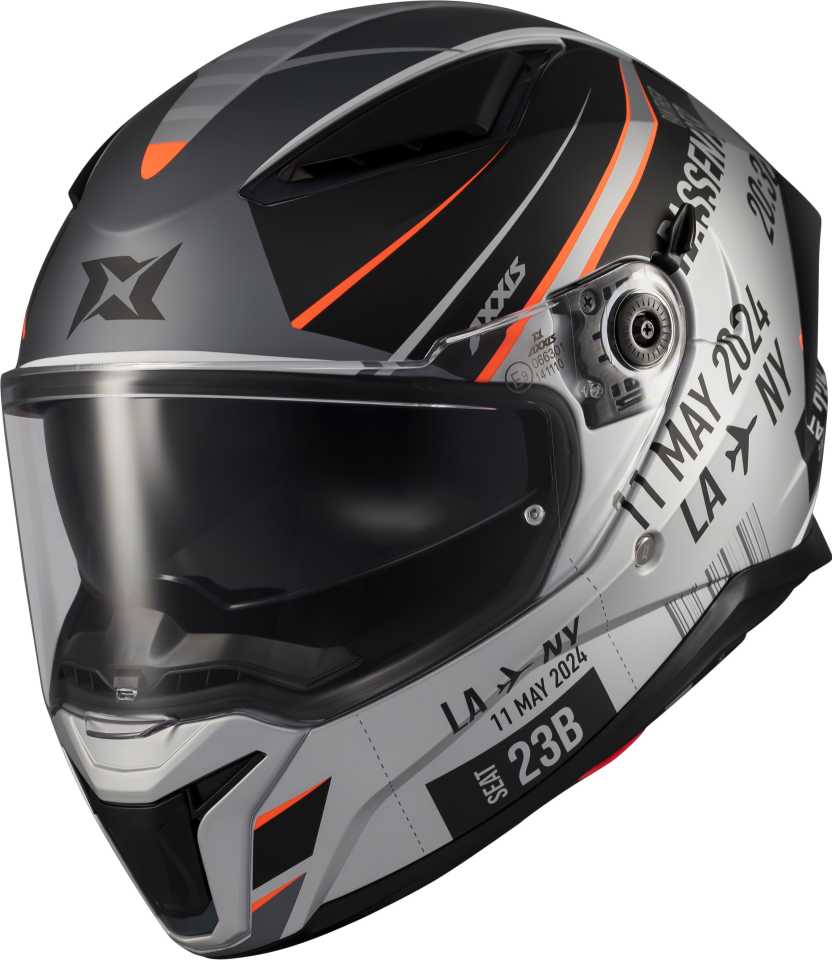 Panther Passenger Mat/Siyah/Gri