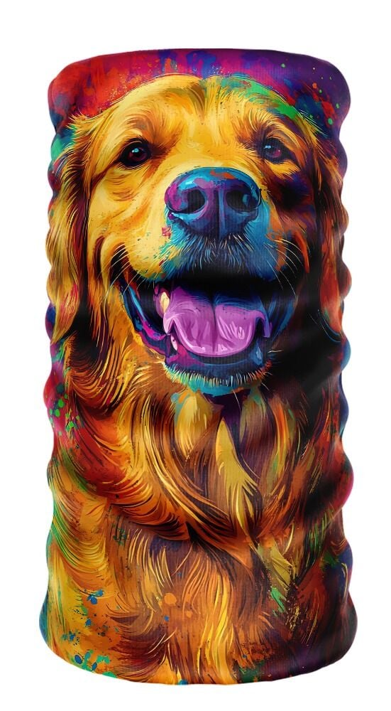 Köpek Desenli Buff/Boyunluk