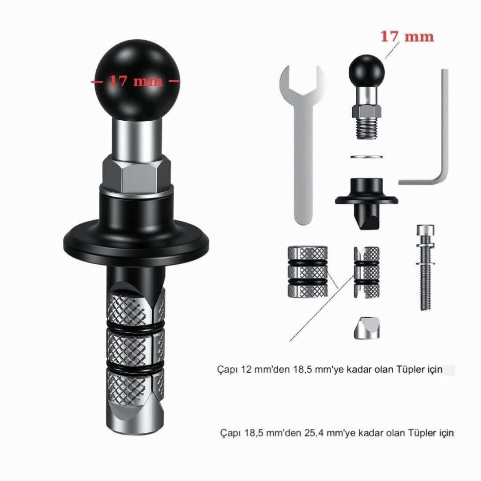 17mm Toplu Çatal Bağlantı Adaptörü