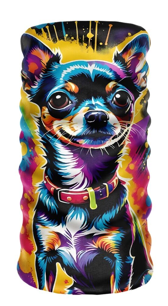 Köpek Desenli Buff/Boyunluk