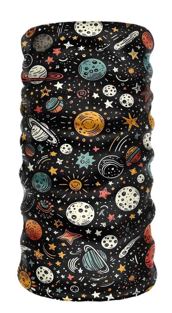 Gezegen Desenli Buff/Boyunluk