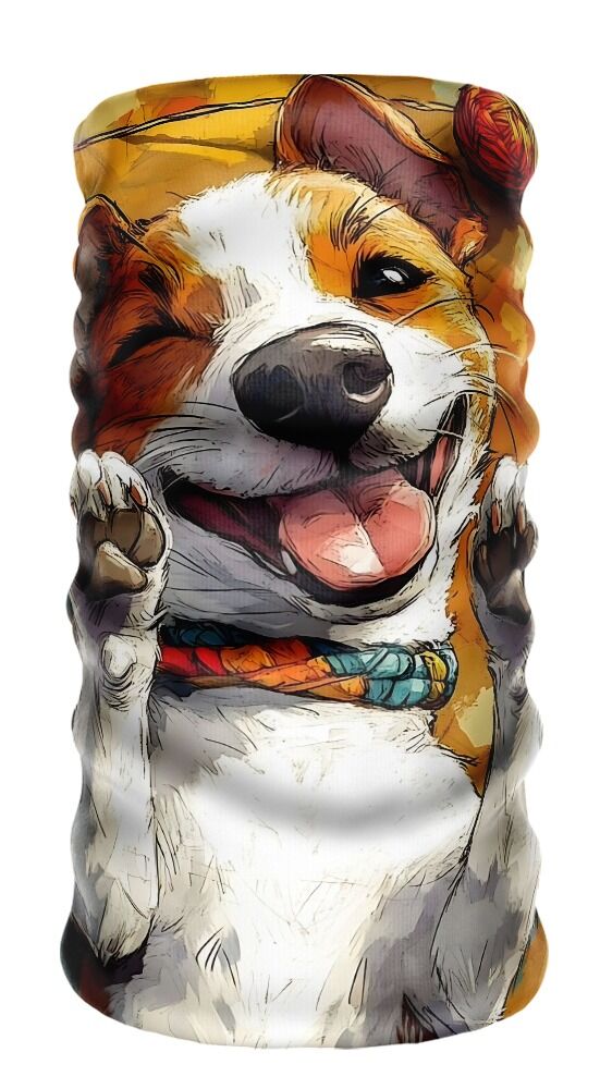 Köpek Desenli Buff/Boyunluk