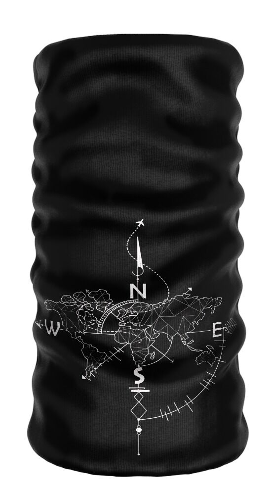 Pusula Desenli Buff/Boyunluk