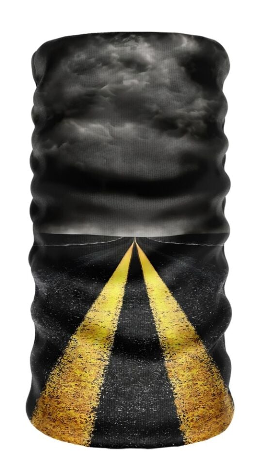 Şerit Desenli Buff/Boyunluk