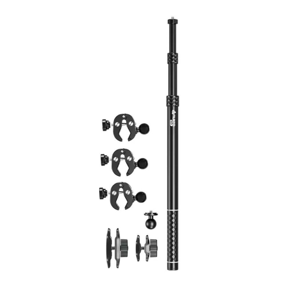 Nukrotech Motosiklet Aksiyon Kamera Çubuğu QG-2