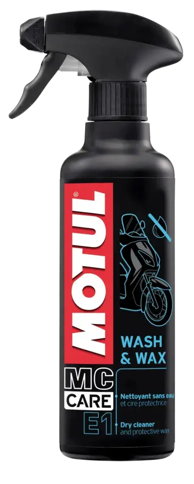 Motul E1 Wash & Wax / Temizleme ve Parlatma / 400 ML