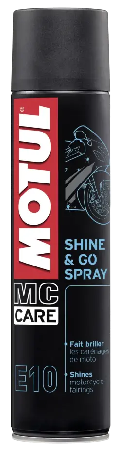 Motul E10 Shine & Go / Parlatıcı Spreyi / 400 ML