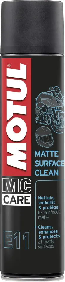 Motul E11 Matte Surface Clean / Mat Yüzey Temizleme Spreyi / 400 ML