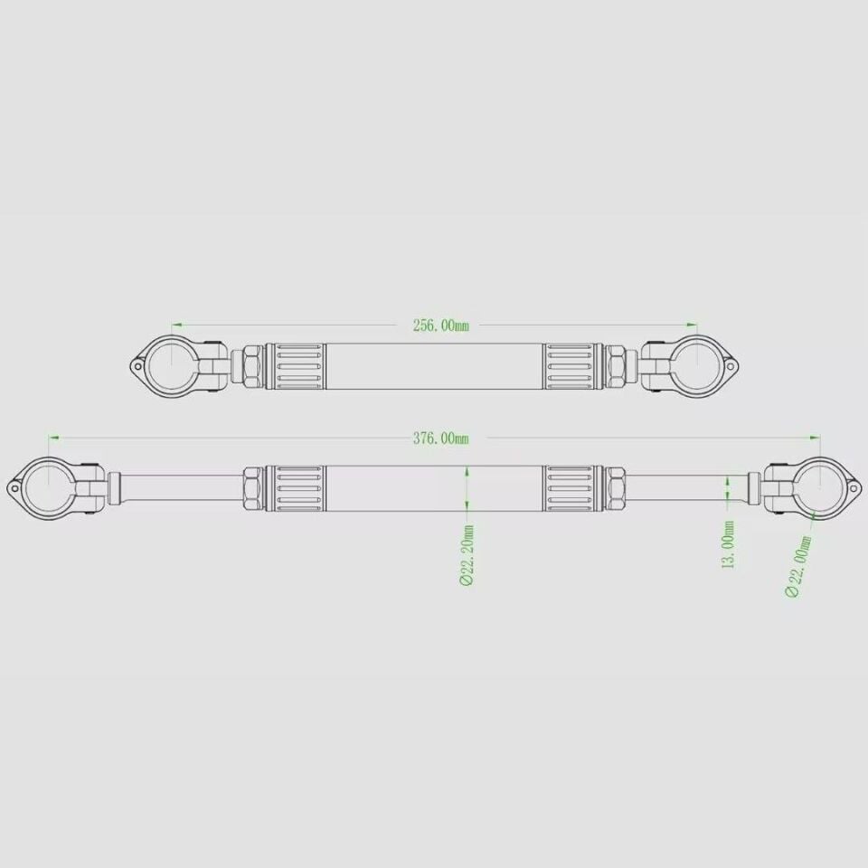 Gidon Arası Crossbar Uzatma Çubuğu
