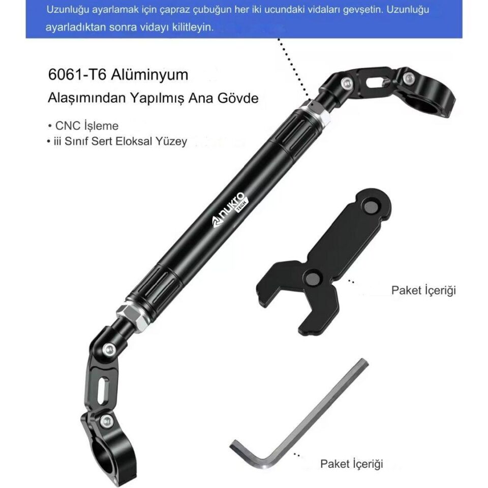 Gidon Arası Crossbar Uzatma Çubuğu ve Denge Çubuğu