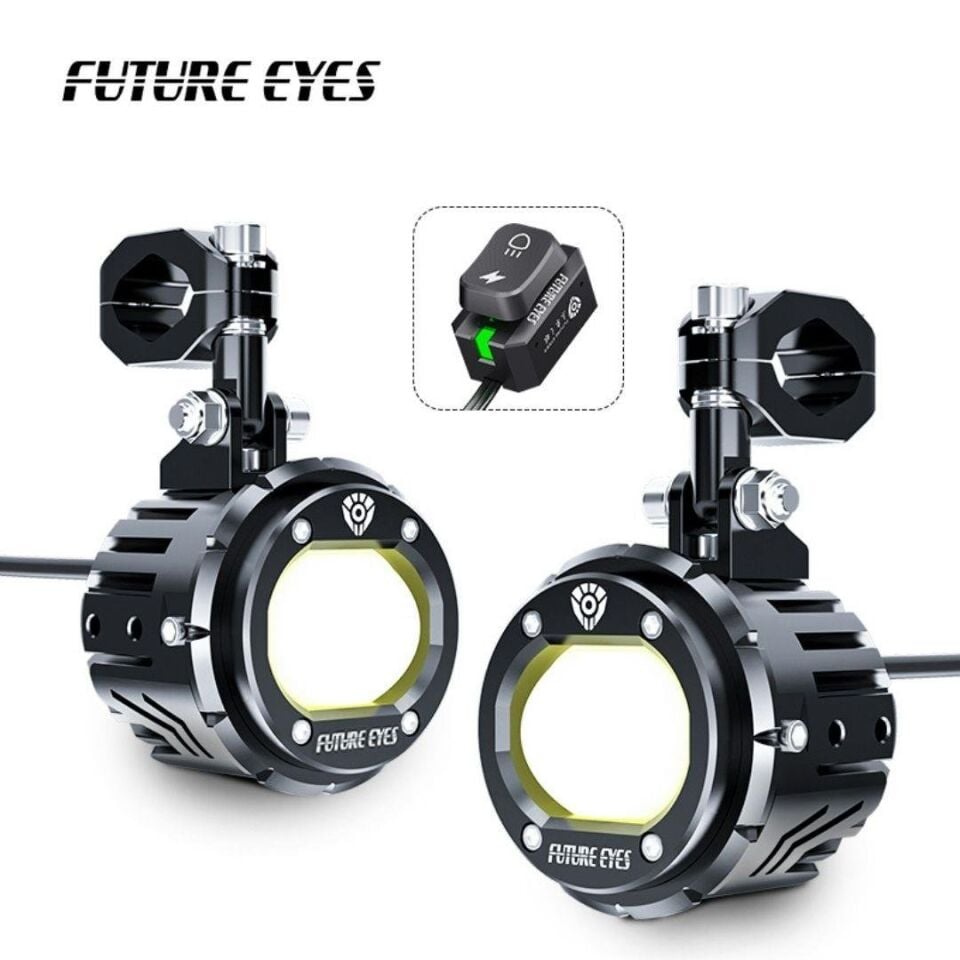 Future Eyes F20P Motosiklet Sis Farı 120W