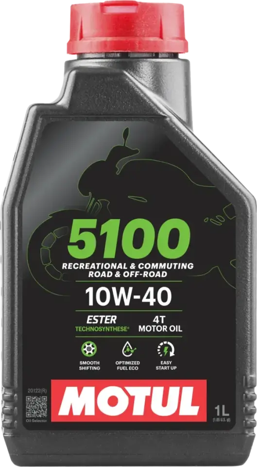 Motul 5100 10W-40 4T / Motosiklet Yağı / 1LT