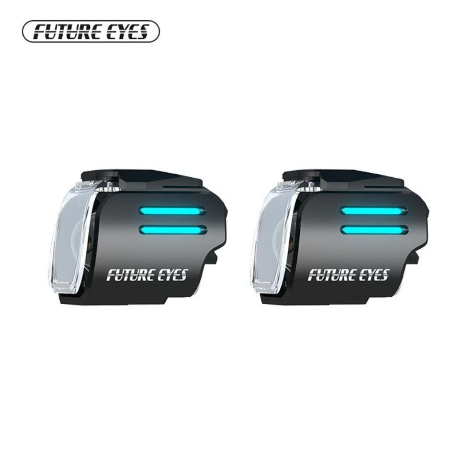 Future Eyes UF1 Motosiklet Sis Farı 60W Mavi Angel (Kablolu Tuş Takımı)