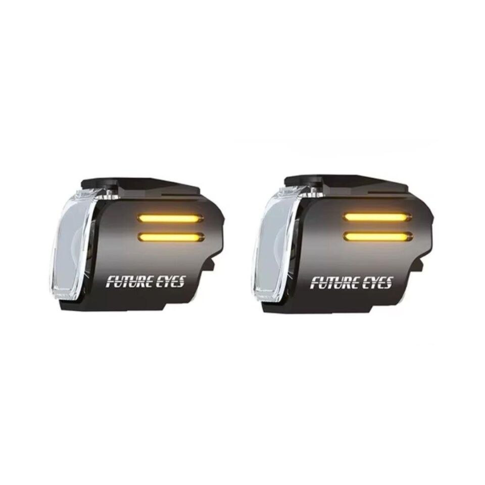 Future Eyes UF1 Motosiklet Sis Farı 60W Sarı Angel (Kablolu Tuş Takımı)