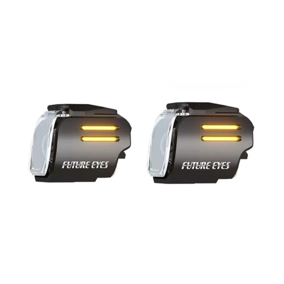 Future Eyes UF1 Motosiklet Sis Farı 60W Sarı Angel (Kablolu Tuş Takımı)