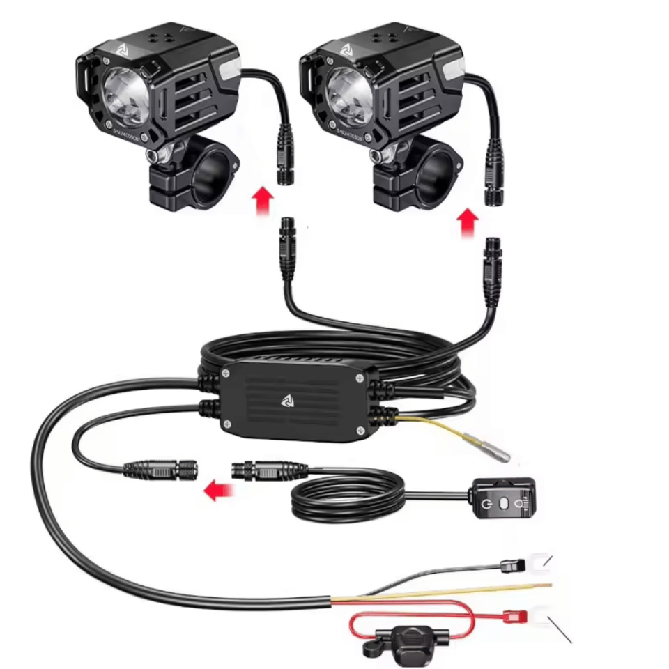 Nukrotech K11 PLUS Sis Farı 90W Mavi Angel