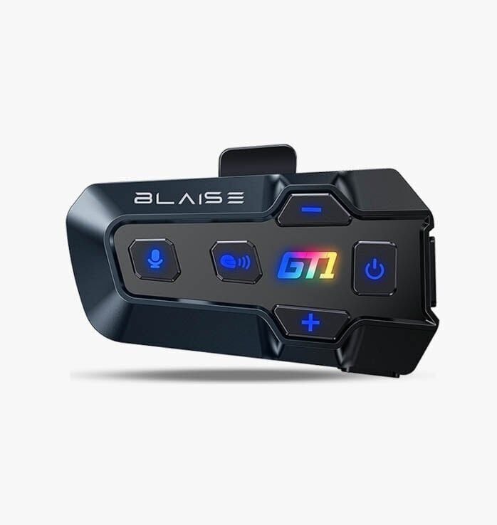 BLAISE GT1 Bluetooth Motosiklet Intercom Siyah INTERKOM
