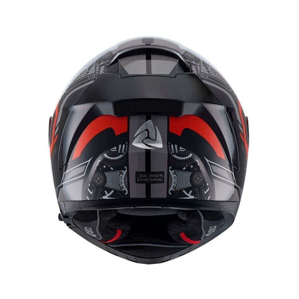 YM-853 Combat Red Black