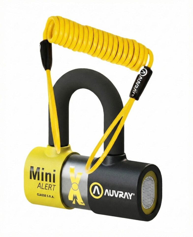 Auvray Mini Extrem Alarmlı Disk Kilidi SRA Onaylı