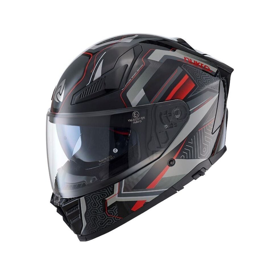 YM-853 Flash Red Black