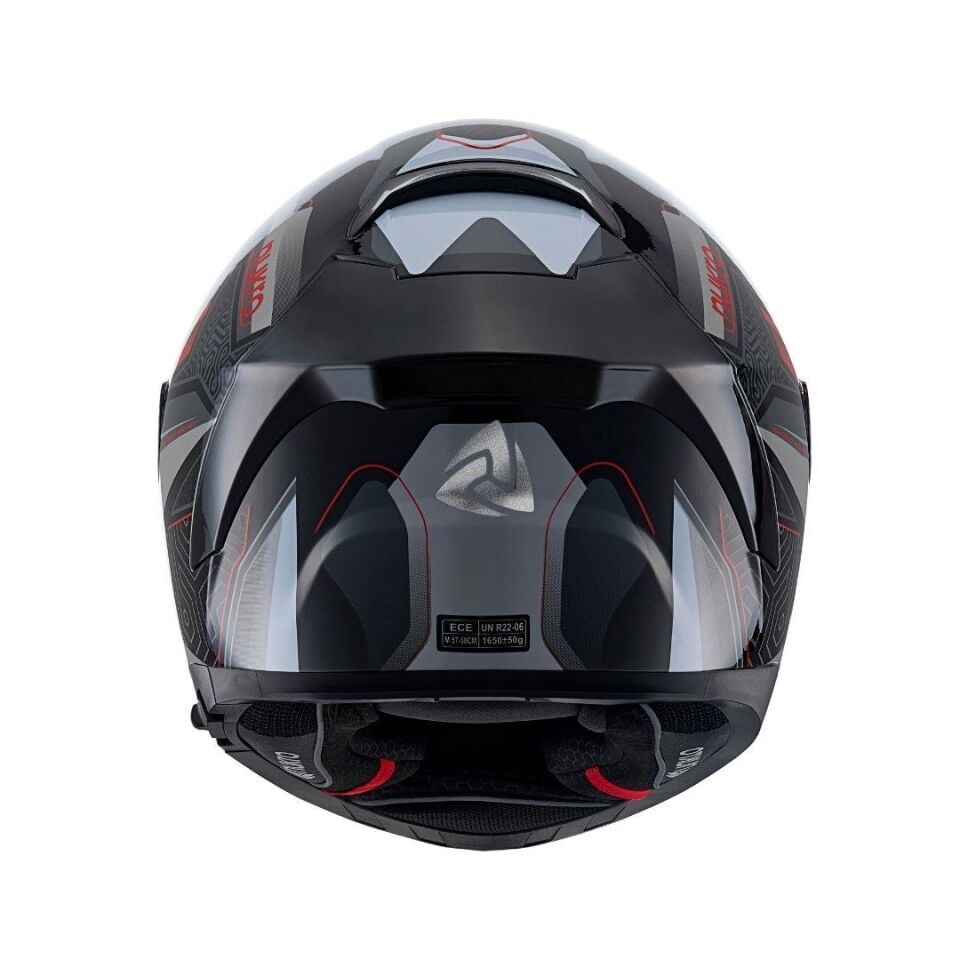 YM-853 Flash Red Black