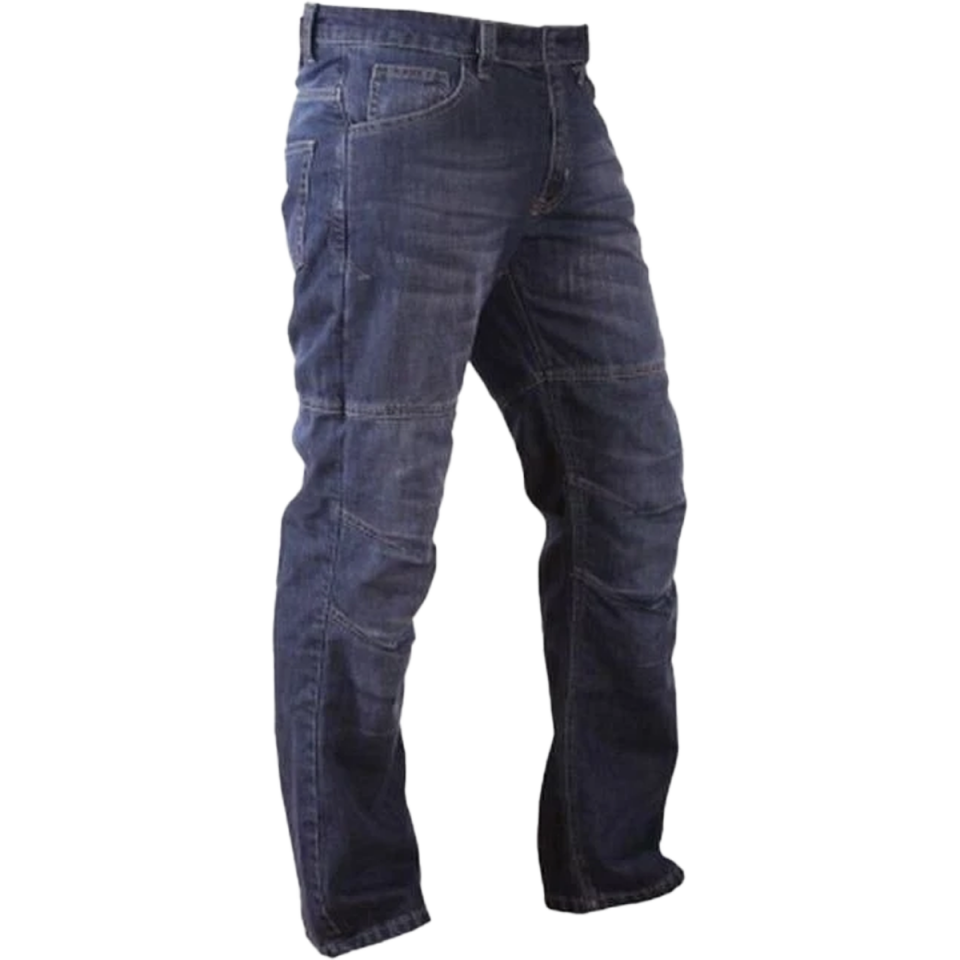 City Kevlar Kot Motosiklet Pantolonu - Mavi