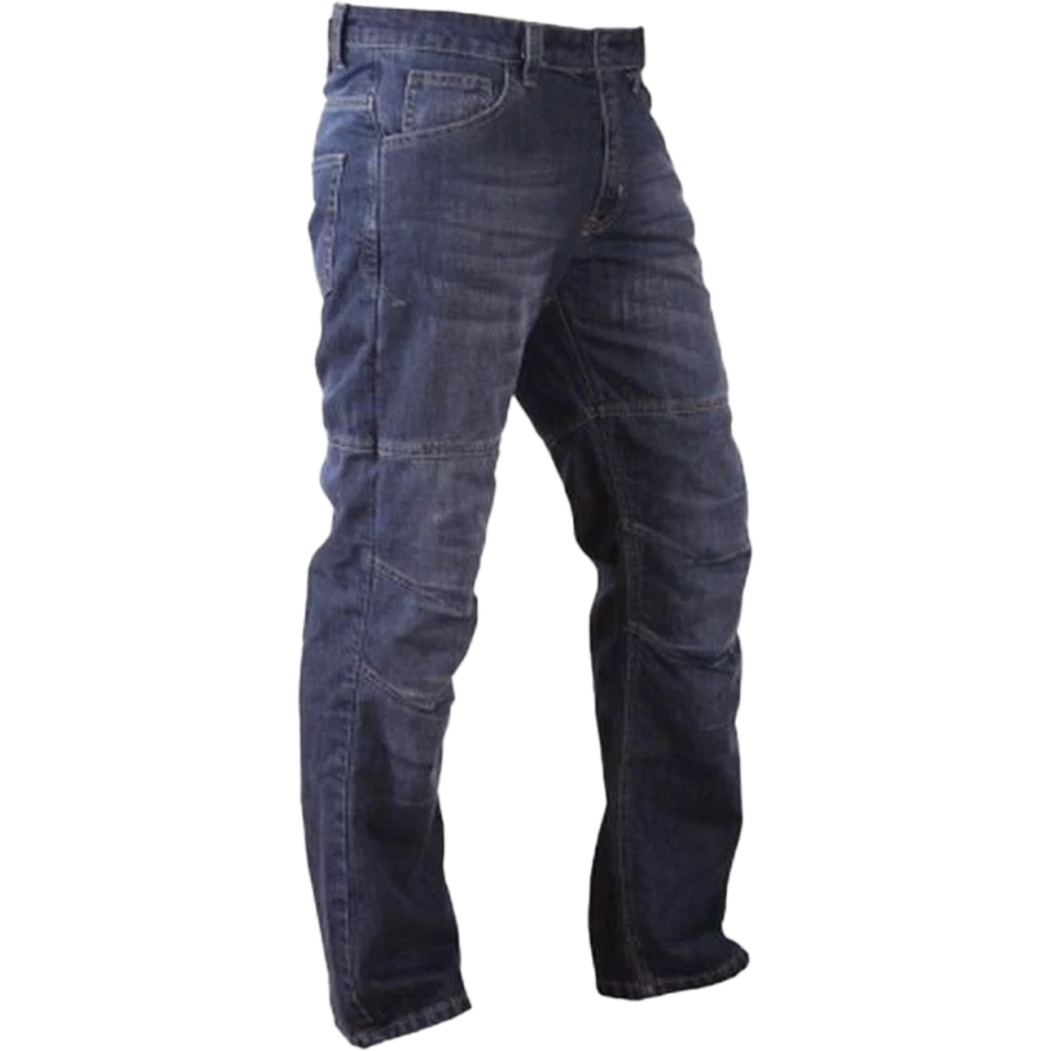 City Kevlar Kot Motosiklet Pantolonu - Mavi