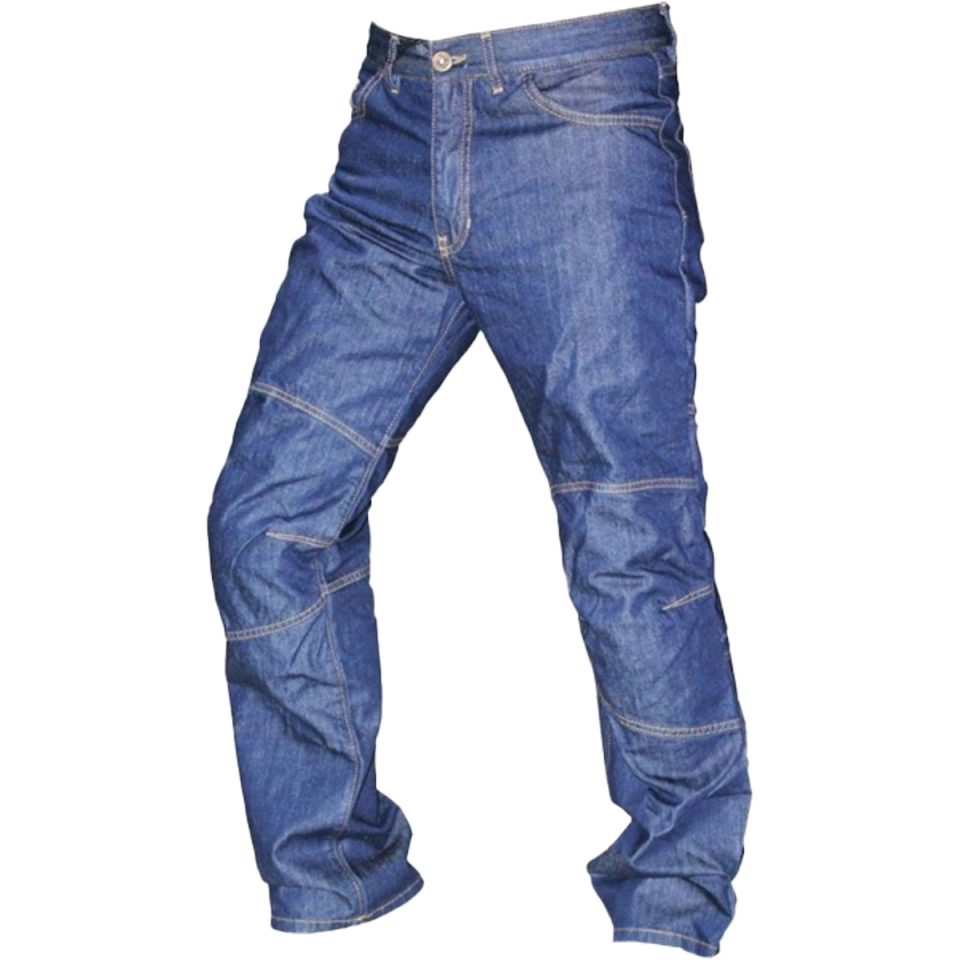 Otto Kevlar Kot Motosiklet Pantolonu -  Açık Mavi