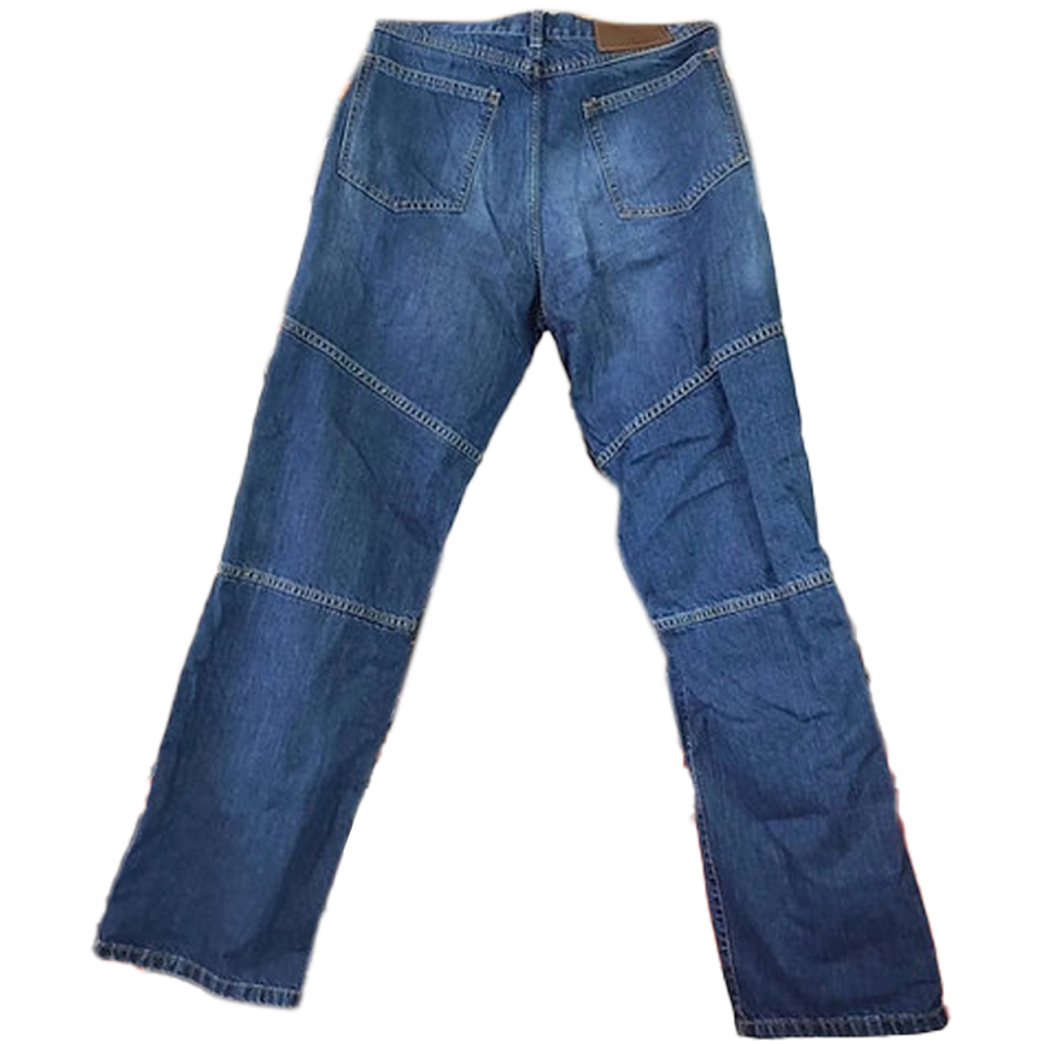 Otto Kevlar Kot Motosiklet Pantolonu -  Açık Mavi