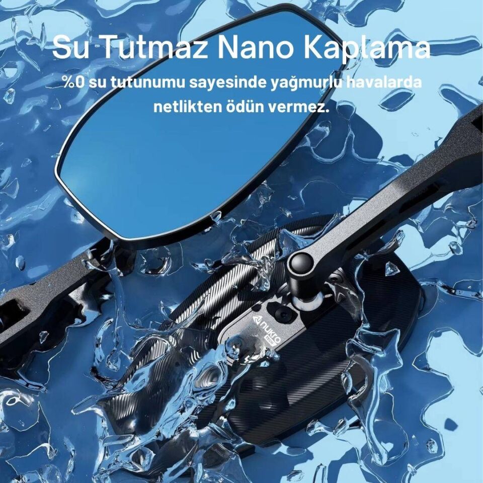 Nukrotech RM-201 Katlanabilir Alüminyum Dikiz Aynası