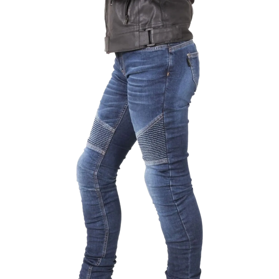 Dicle Kevlar Kadın - Kot Motosiklet Pantolonu