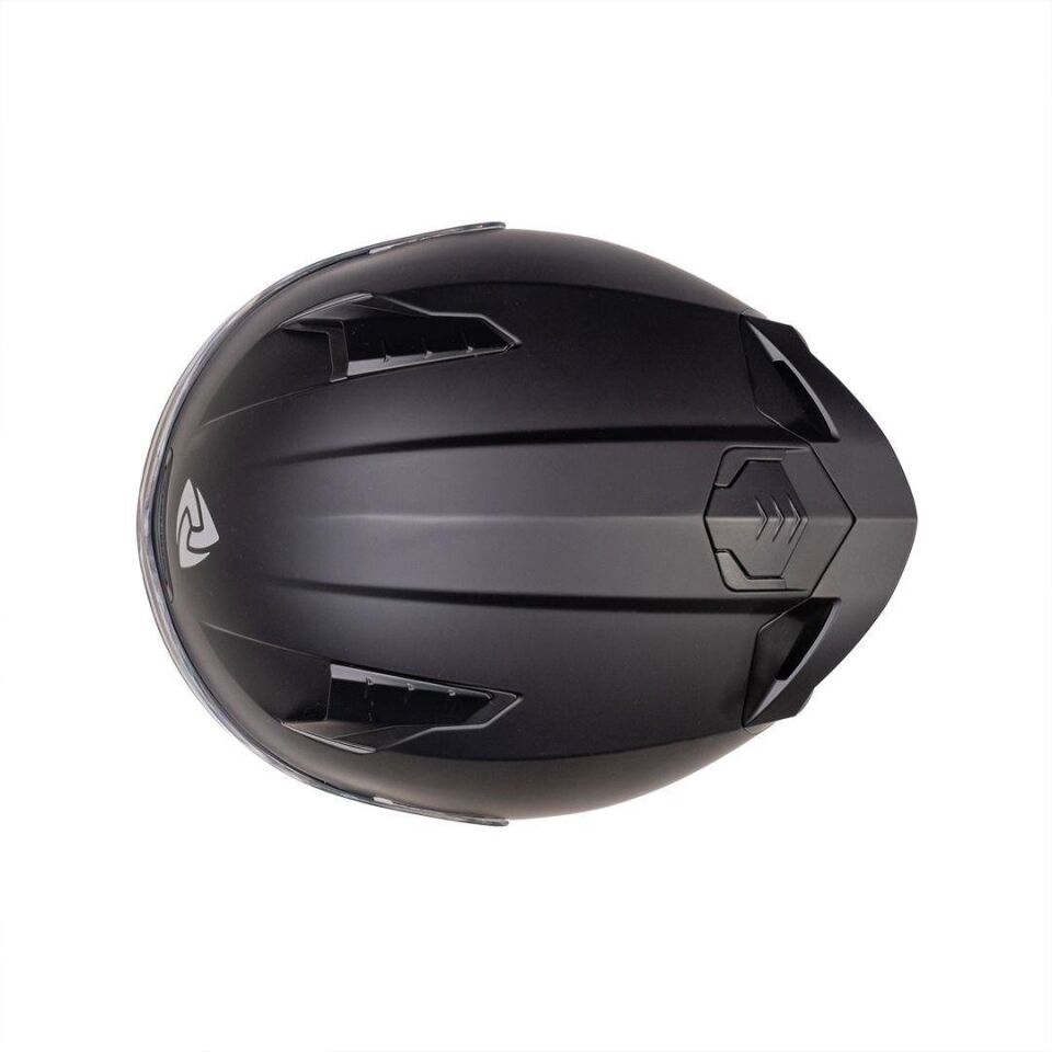 B-506 Solid Matt Black Kapalı Kask