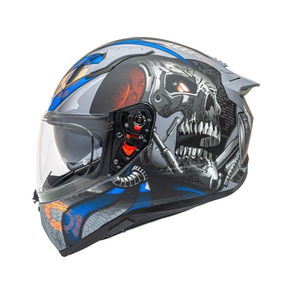 B-506 VORTEX Grey-Orange