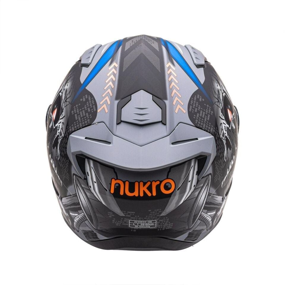 B-506 VORTEX Grey-Orange