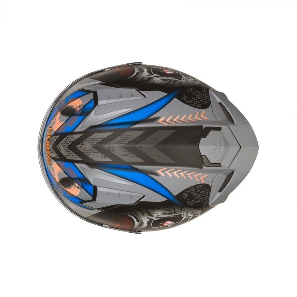 B-506 VORTEX Grey-Orange