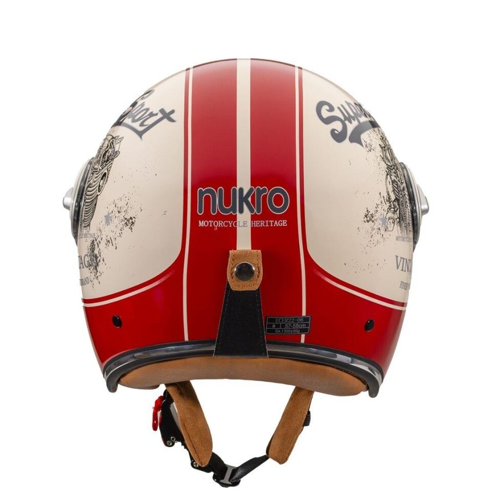 B-108 Super Sport Cream-Red