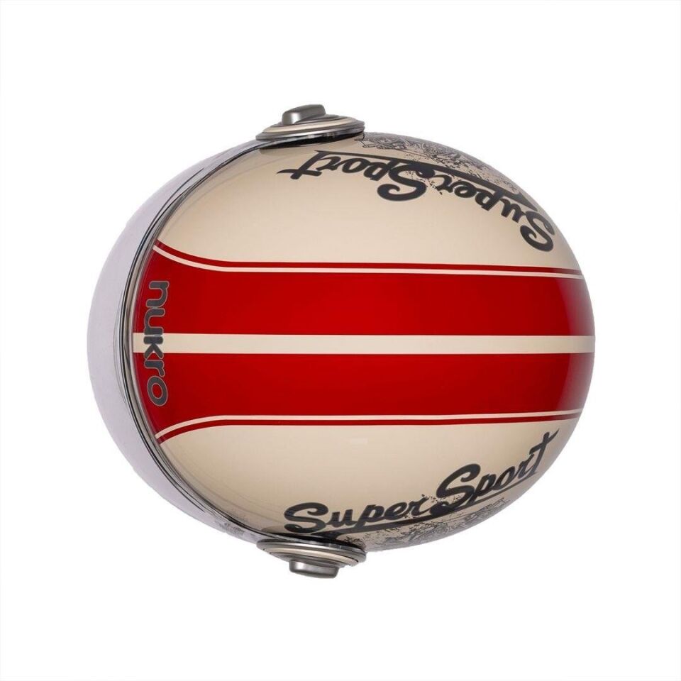 B-108 Super Sport Cream-Red