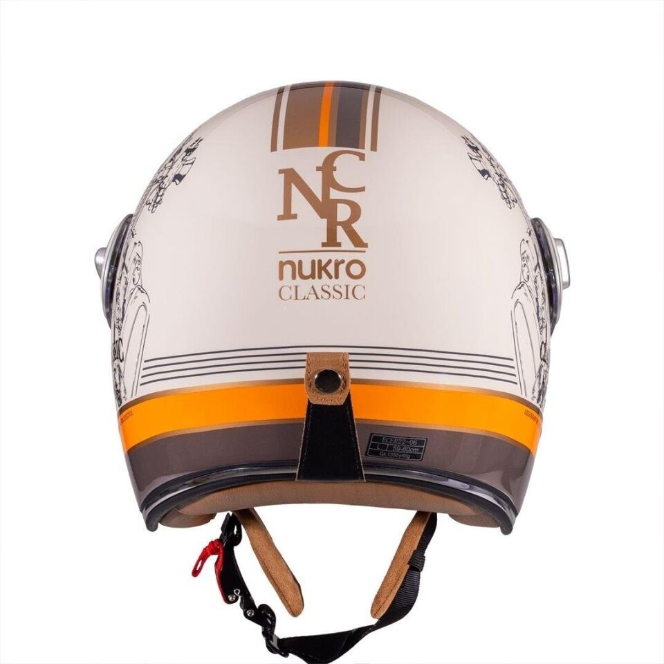 B-108 Super Sport Cream-Orange