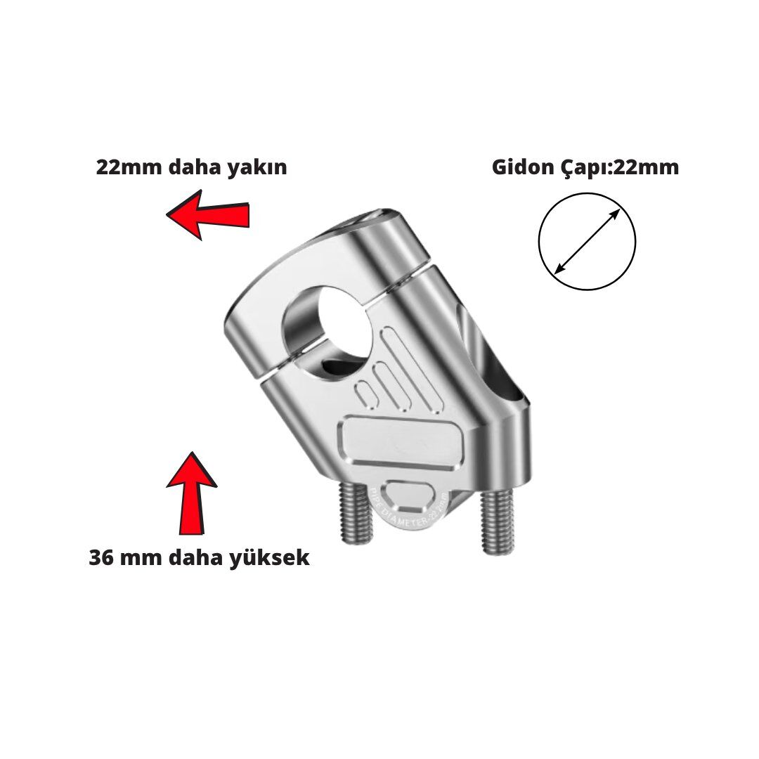22mm Gidon Yükseltme