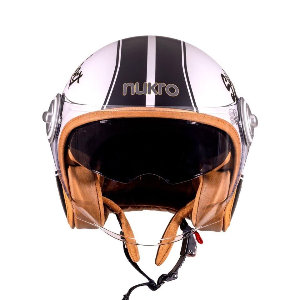 B-108 Super Sport Grey-Black Açık Kask