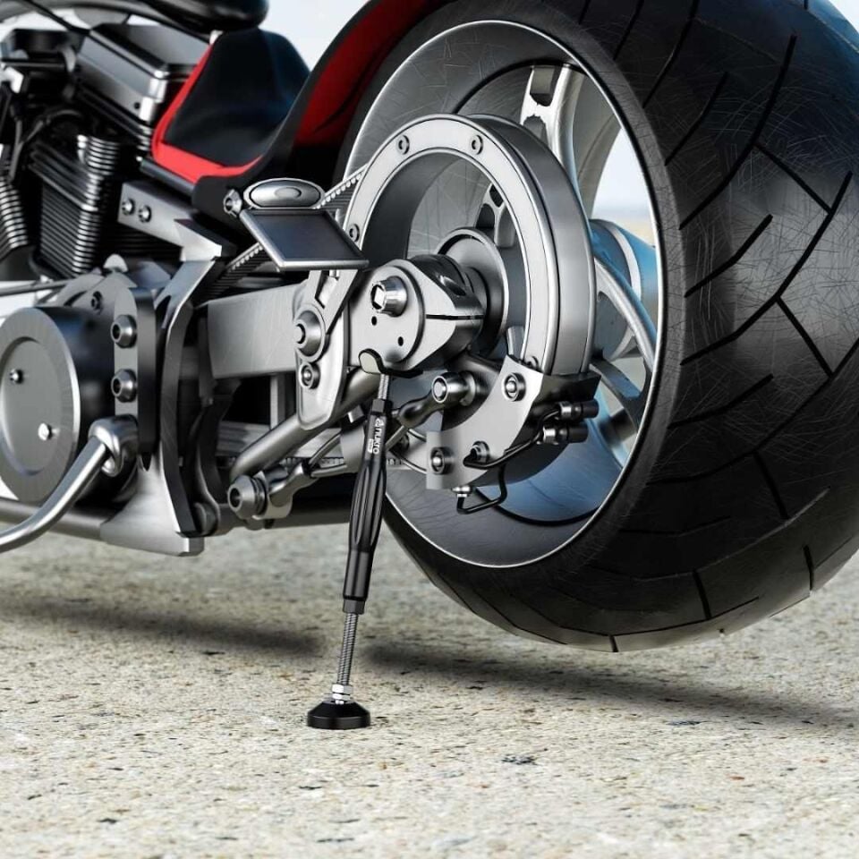 Nukrotech Motosiklet Zincir Bakım Standı