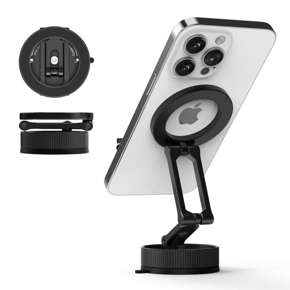 CFX-3 Manyetik Telefon Tutucu (Vakumlu – MagSafe Uyumlu)