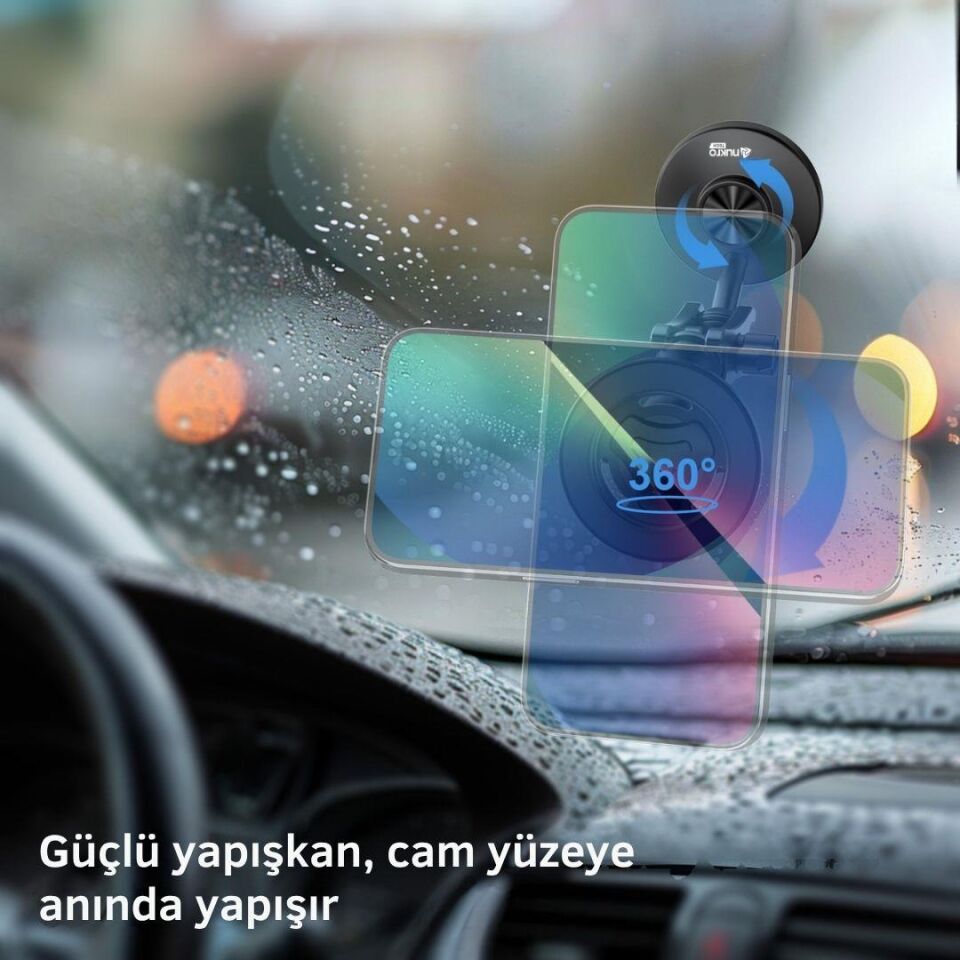 CFX-14 Manyetik Telefon Tutucu (Yapışkanlı – MagSafe Uyumlu)