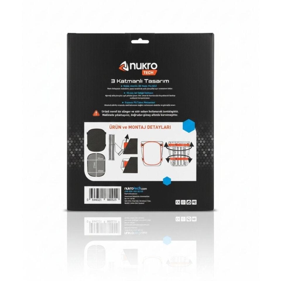 Nukrotech Cool Comfort 3D Jel Sele Minderi - Pillion