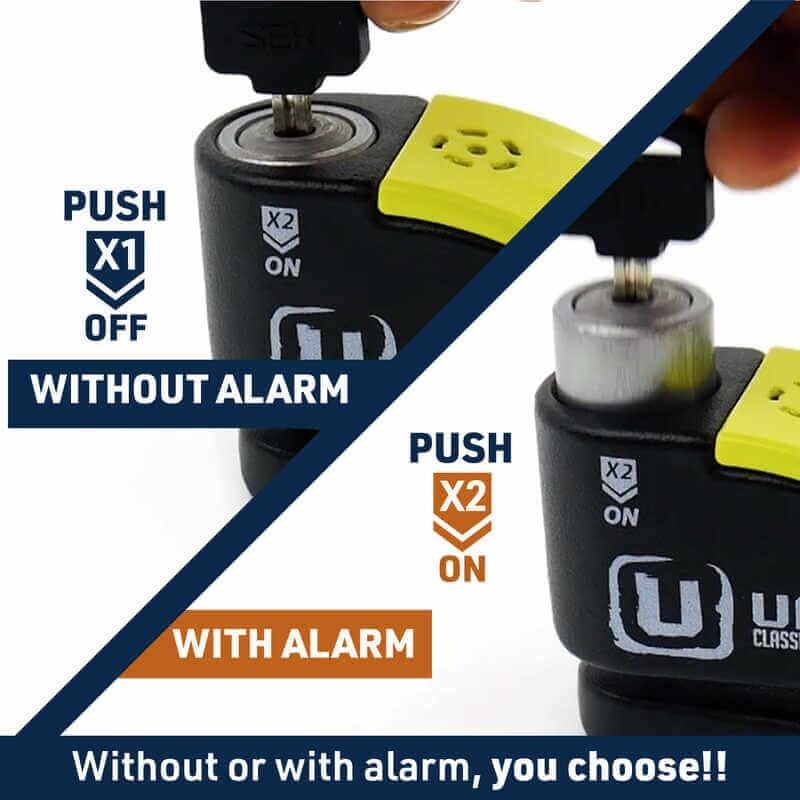 URBAN SECURITY 999 S.R.A SINIFI ALARMLI DİSK KİLİDİ 14mm PİM